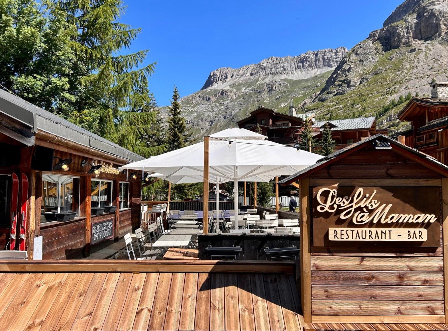 Photo de notre restaurant à Val d'Isère